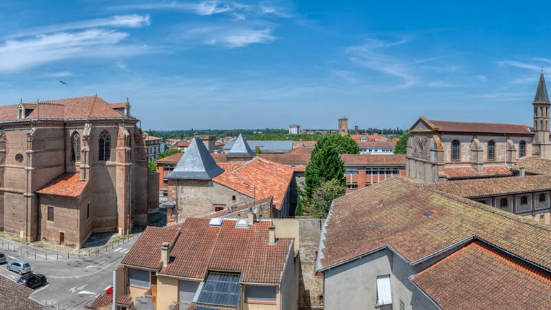 Pamiers — Vue depuis LE CARMEL à Pamiers-12