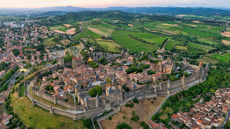 Carcassonne — 1 carcassonne aerial 2016