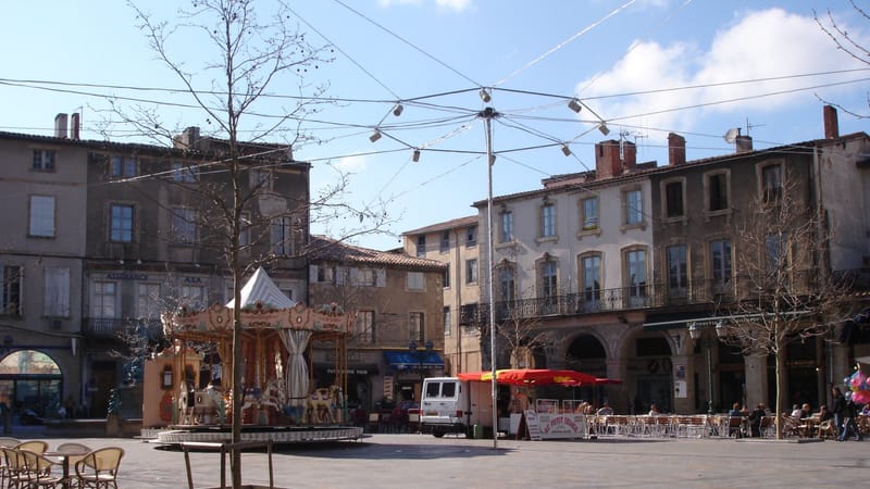Limoux — France-Limoux-Place de la république