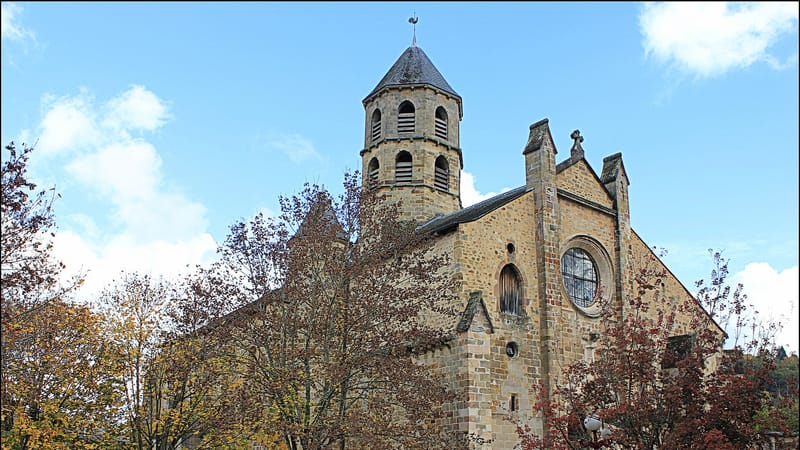 Aubin — Église Saint-Blaise d'Aubin