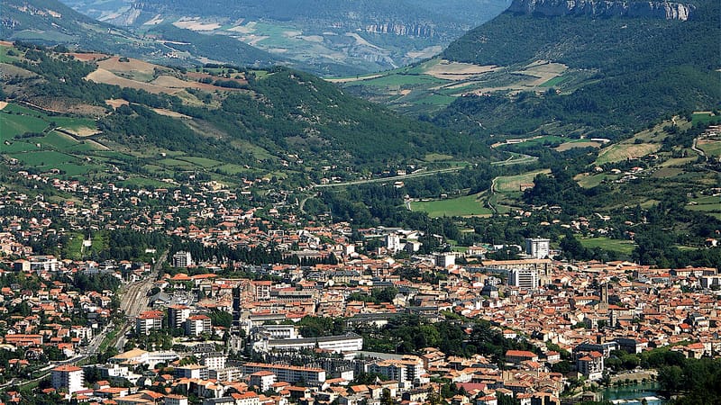 Millau — Millau, vue générale