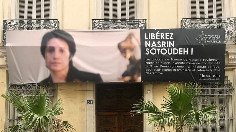Marseille 6e Arrondissement — Libérez Nasrin Sotoudeh!