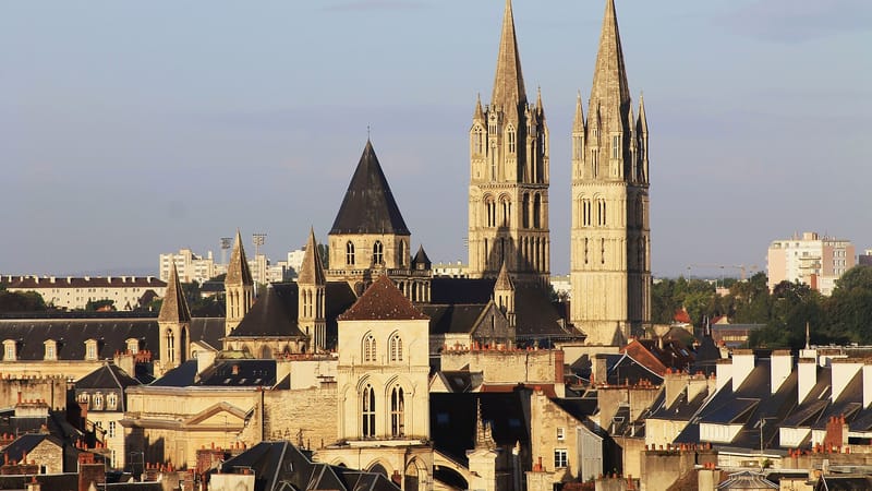 Caen — Clochers de Caen