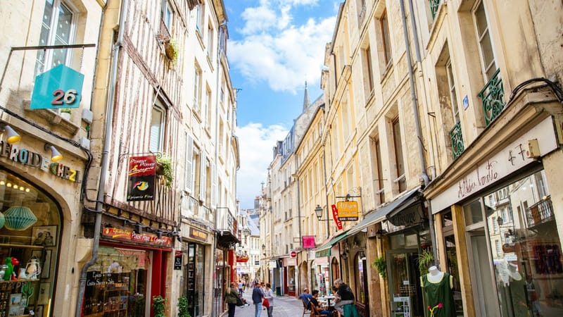 Caen — Rue Froide de Caen 2017