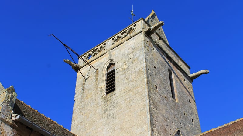 Hérouville-Saint-Clair — Église Saint-Clair d'Hérouville cadran solaire sud