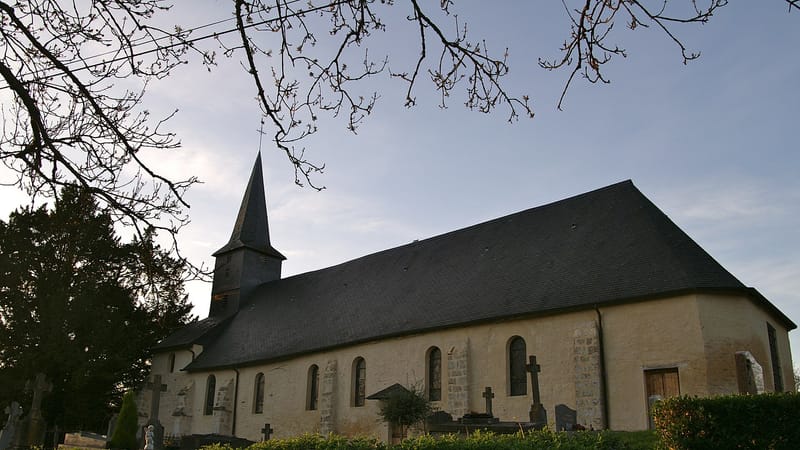 Pont-l'Évêque — Tourville-en-Auge - Église