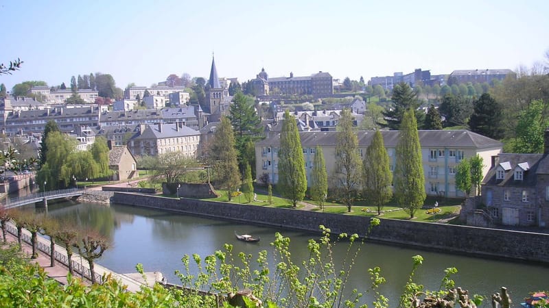 Vire Normandie — FranceNormandieVireVueVersSteAnneEtLEcluse