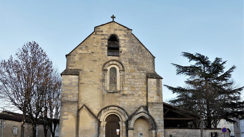 Cognac — Cognac église Saint-Martin façade ouest