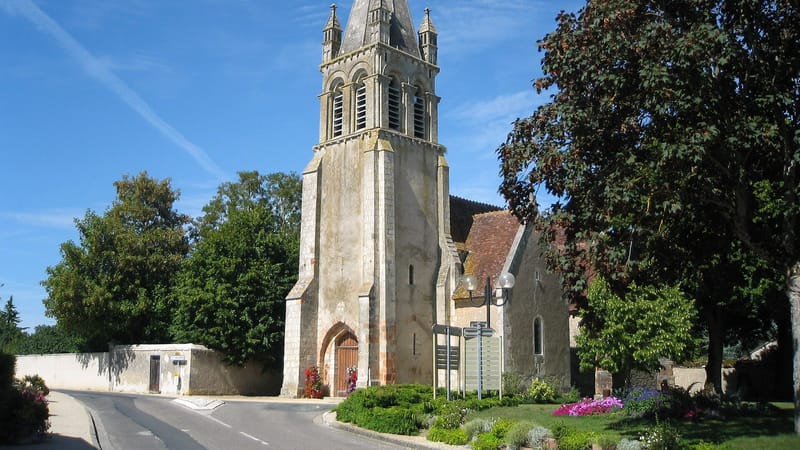 Le Subdray — Subdray eglise