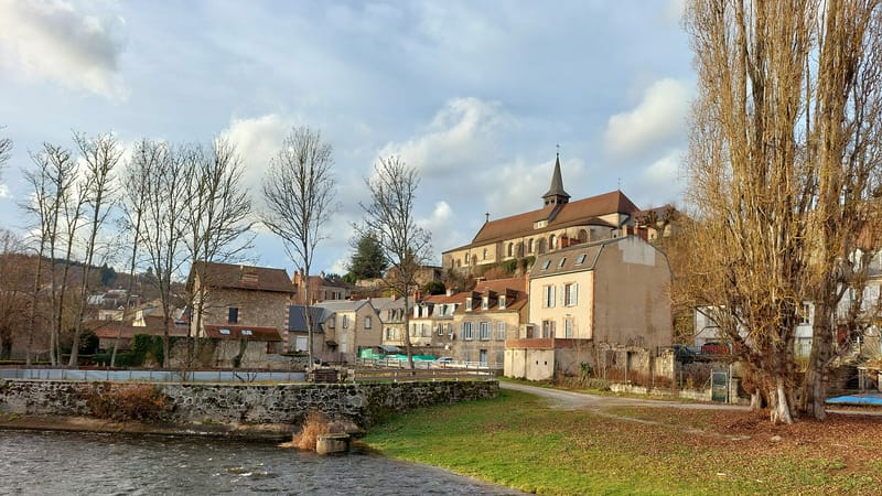 Aubusson — Église Sainte-croix à Aubusson