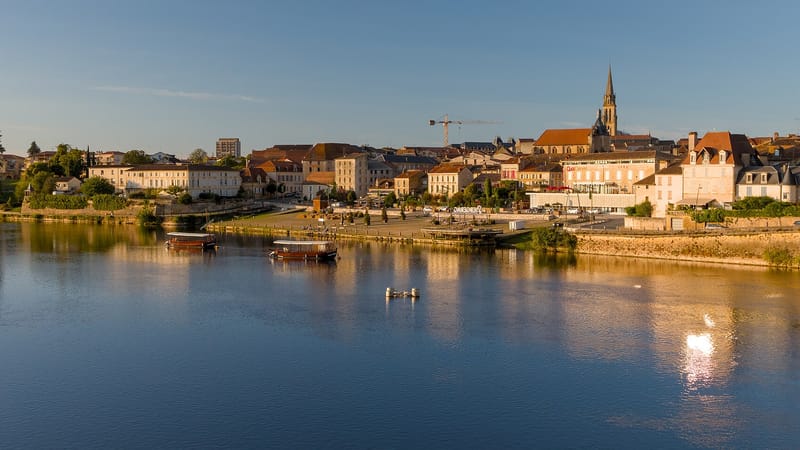 Bergerac — Bergerac - View in late afternoon