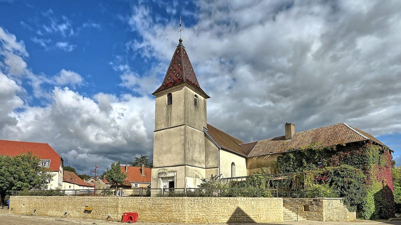 Dannemarie-sur-Crète — Dannemarie-sur-Crète, l'église