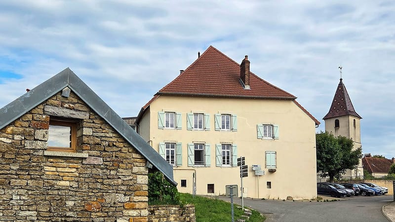 Dannemarie-sur-Crète — Dannemarie-sur-Crète, le centre du village (2)