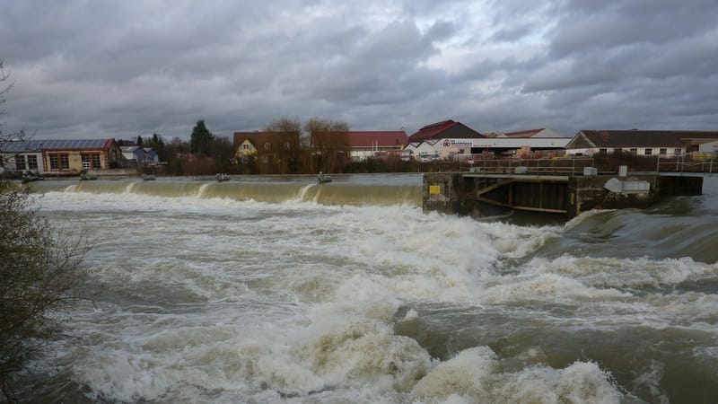 Valentigney — Le Doubs en crue - panoramio (2)