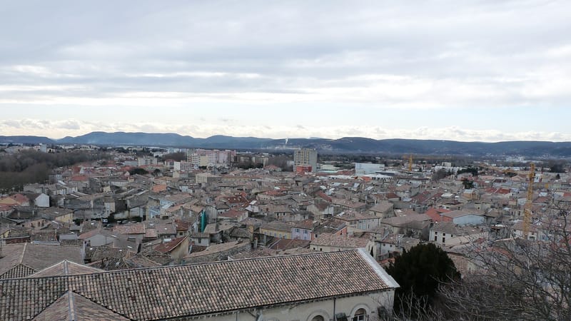 Montélimar — Montélimar vue sud-ouest