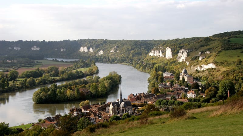 Les Andelys — Petit-andely-depuis-chateau-gaillard