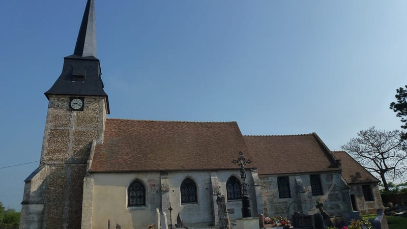 Le Neubourg — Villez-sur-le-Neubourg (Eure, Fr) église