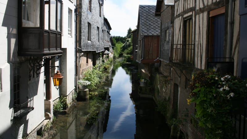 Pont-Audemer — Pont Audemer stroompje