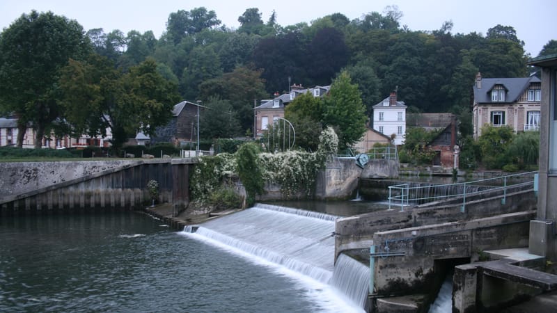 Pont-Audemer — Pont Audemer dam rivier Risle