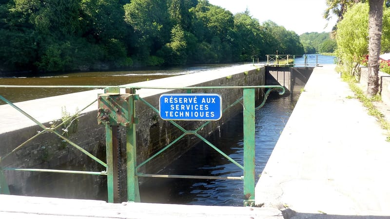 Châteaulin — 556 L'écluse de Pen-ar-Pont