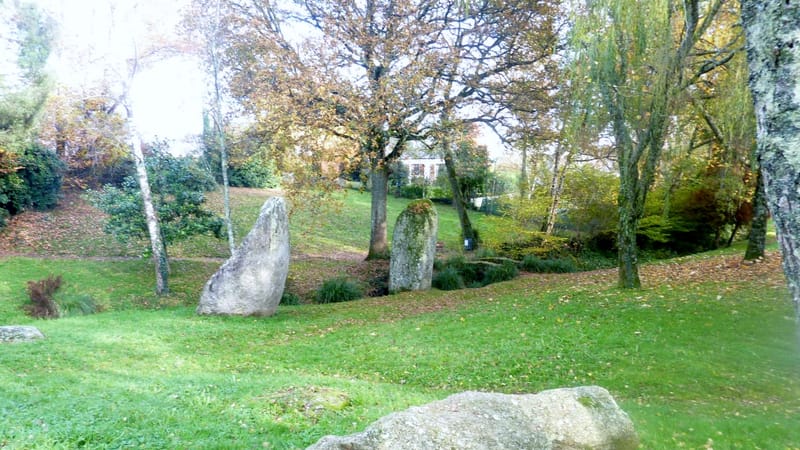 Plomelin — Plomelin 018 Menhirs de Pont Menhir 1