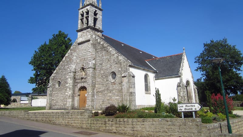 Tréméven — Église Saint-Guénolé, Locunolé, Finistère 02