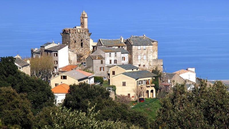Furiani — Furiani vue du village