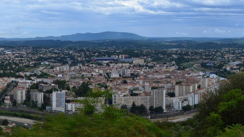 Alès — Ales from Belvedere