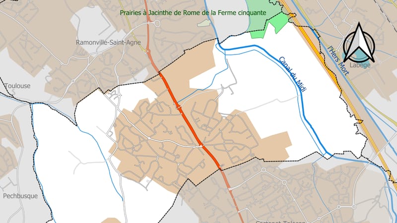 Auzeville-Tolosane — 31035-Auzeville-Tolosane-ZNIEFF1