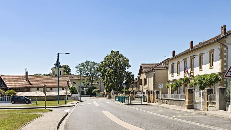 Mane — Figarol - Vue du village