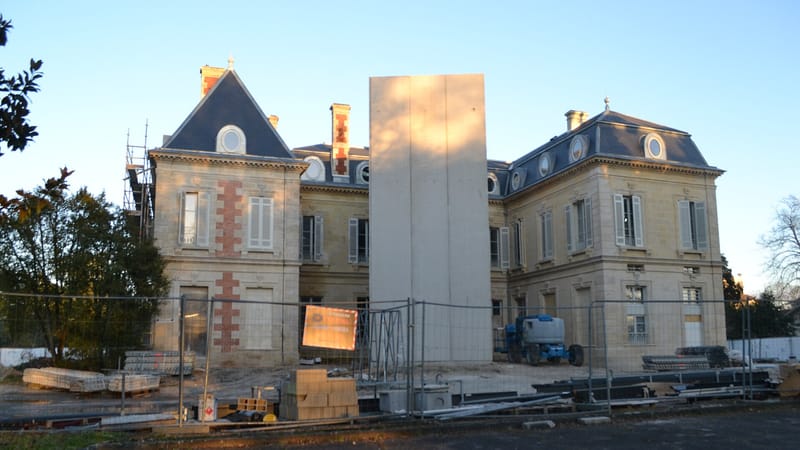 Gradignan — Château de l'Ermitage en rénovation