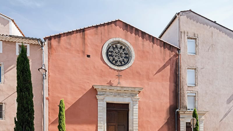 Bédarieux — Bedarieux - Façade de l'église Saint-Alexandre