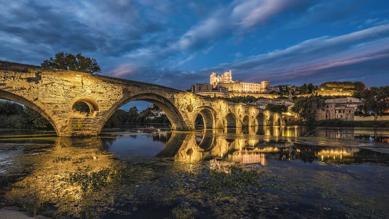 Béziers — Pont Vieux et Cathédrale Saint-Nazaire