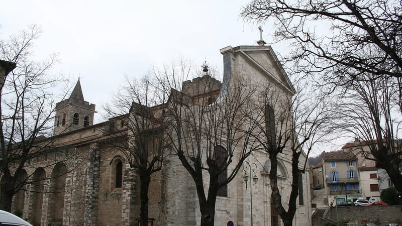 Saint-Pons-de-Thomières — Saint-Pons-de-Thomieres cathedrale mur meridional