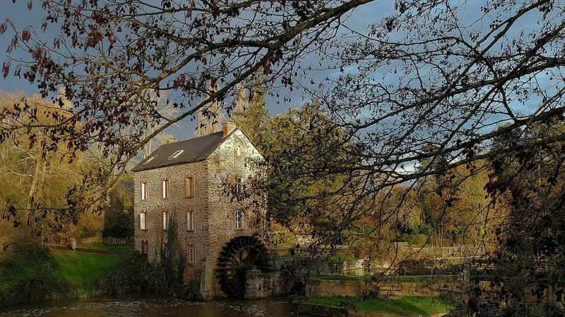 Saint-Grégoire — Le moulin de Robinson (Saint-Grégoire)