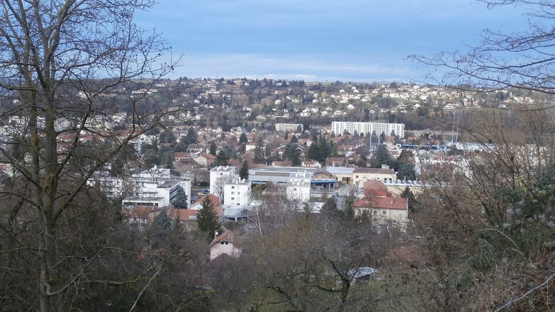 Bourgoin-Jallieu — Vue du plateau sud de Bourgoin-Jallieu