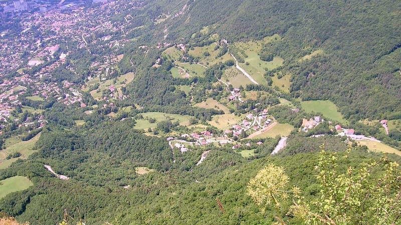Corenc — Fort St Eynard - vue gén agglo abc2