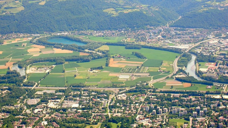 Meylan — Fort St Eynard - vue gén agglo abc11