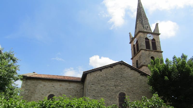 Nivolas-Vermelle — Église de Nivolas-Vermelle en juin 2019