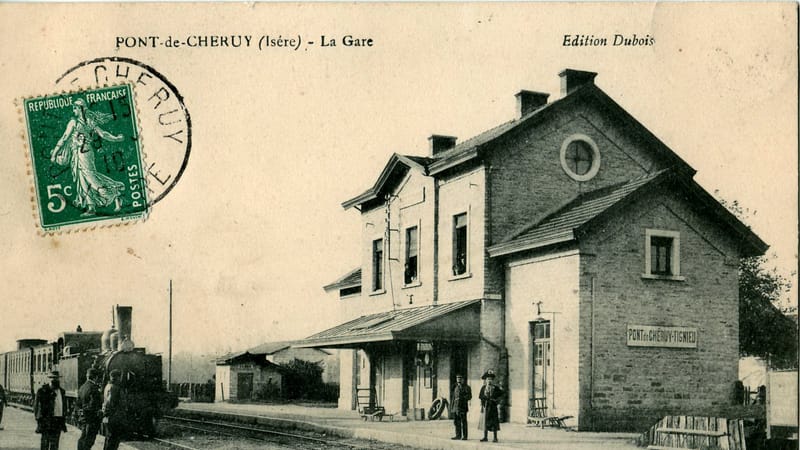 Pont-de-Chéruy — Dubois - PONT DE CHERUY - La Gare