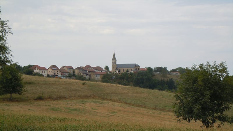 Saint-André-le-Gaz — La Bâtie-Divisin - Vue générale