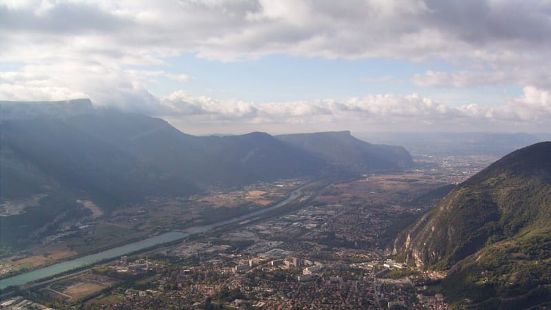Saint-Égrève — France Isère Saint-Egrève from Néron