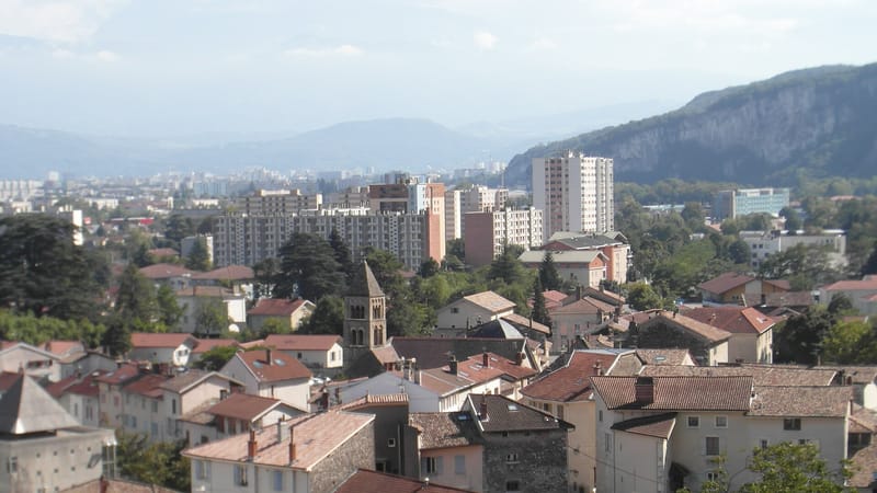 Sassenage — Vue sur Sassenage