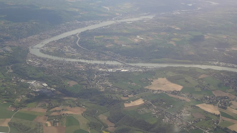 Vienne — Vienne vue aerienne