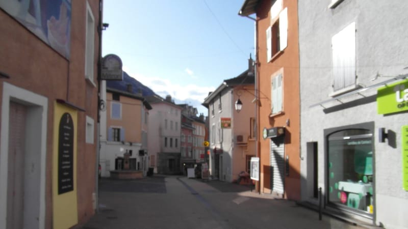 Voreppe — Rue piétonne de Voreppe