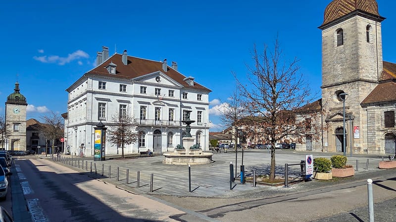 Champagnole — Champagnole, le centre-ville