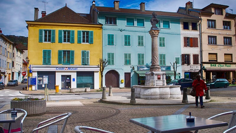 Moirans-en-Montagne — Place de la mairie Moirans en montagne
