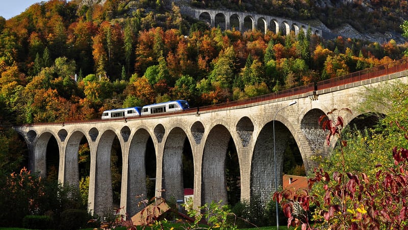 Hauts de Bienne — Viaduc de l'Evalude