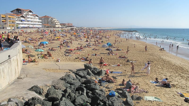 Capbreton — Central beach of Capbreton