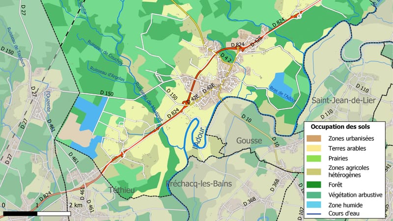 Pontonx-sur-l'Adour — 40230-Pontonx-sur-l'Adour-Sols